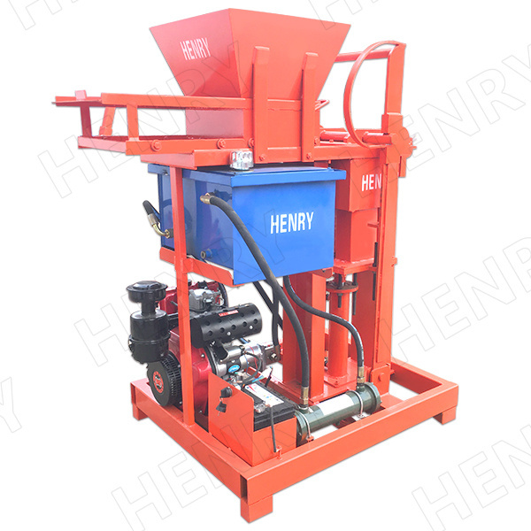 Hr 2-25 Soil Clay Interlocking Brick Machine Hydraulic Press Clay Brick Machine And Clay Brick Machine