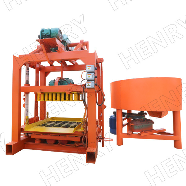 Qtj4-40 High Capacity Concrete Paving Block Making Machine Automatic Brick Making Machinery Concrete Block Line Price