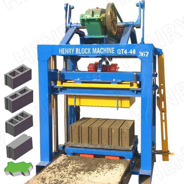 Easy to Operate Simple Concrete Block Making Machine for Sell in Kenya Brick Making Machine Manufacturer