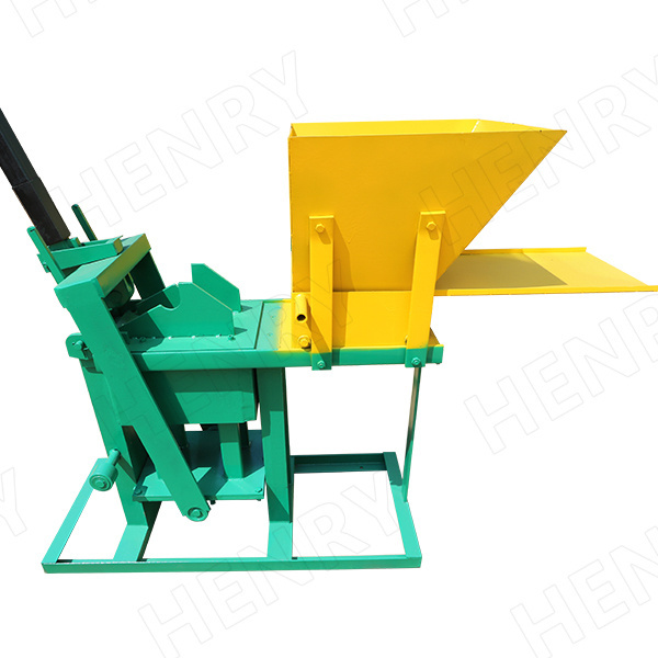 Clay Brick Making Machine In Uganda Small HR2-40 Mud Brick Machine