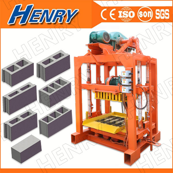 Qtj4-40 High Capacity Concrete Paving Block Making Machine Automatic Brick Making Machinery Concrete Block Line Price