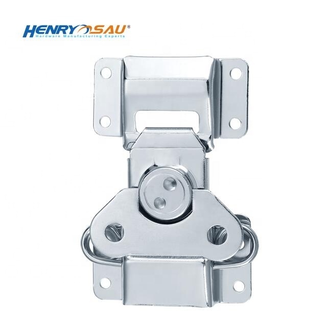 Durable flight case part turn latch lock cabinet plane push lock safety lock hardware hook latch