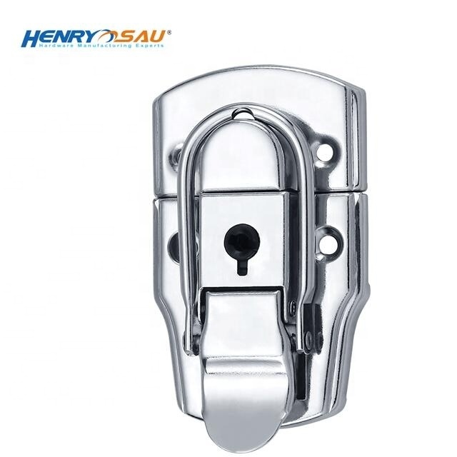 New style simple installation rotary toggle toolbox padlock latch lock for flight case draw bolt catch tool box lock latch