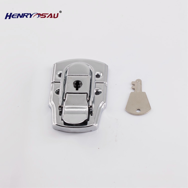 New style simple installation rotary toggle toolbox padlock latch lock for flight case draw bolt catch tool box lock latch