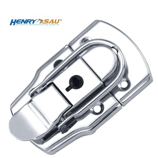 New style simple installation rotary toggle toolbox padlock latch lock for flight case draw bolt catch tool box lock latch