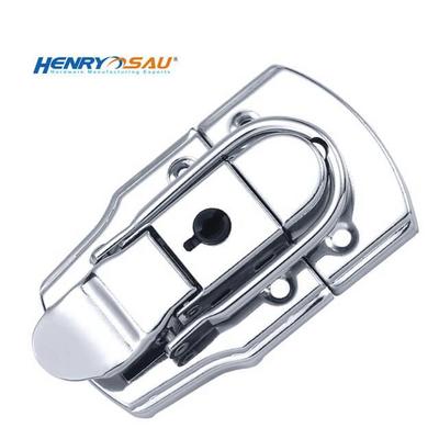 Unique Metal flight case padlock latch lock tool box latch for metal accessories metal draw bolt catch tool box lock latch