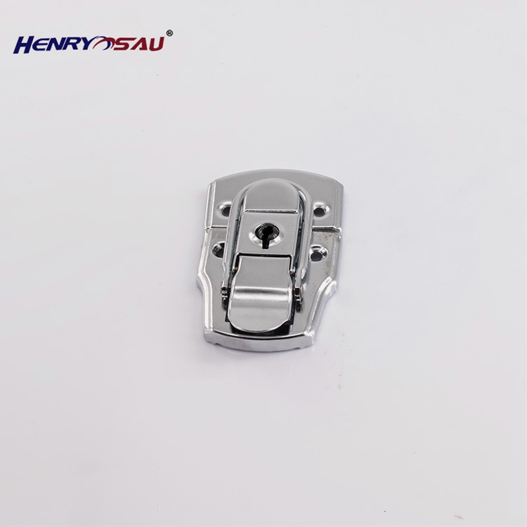 Unique Metal flight case padlock latch lock tool box latch for metal accessories metal draw bolt catch tool box lock latch