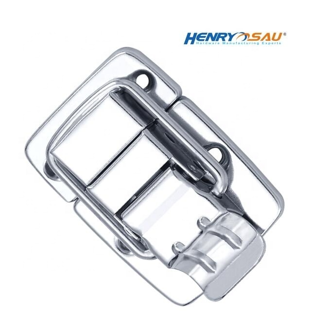 Heavy duty chrome box Locking Hasp advertising cabinet briefcase master latch lock hasp locks buckle wooden case hardware lock