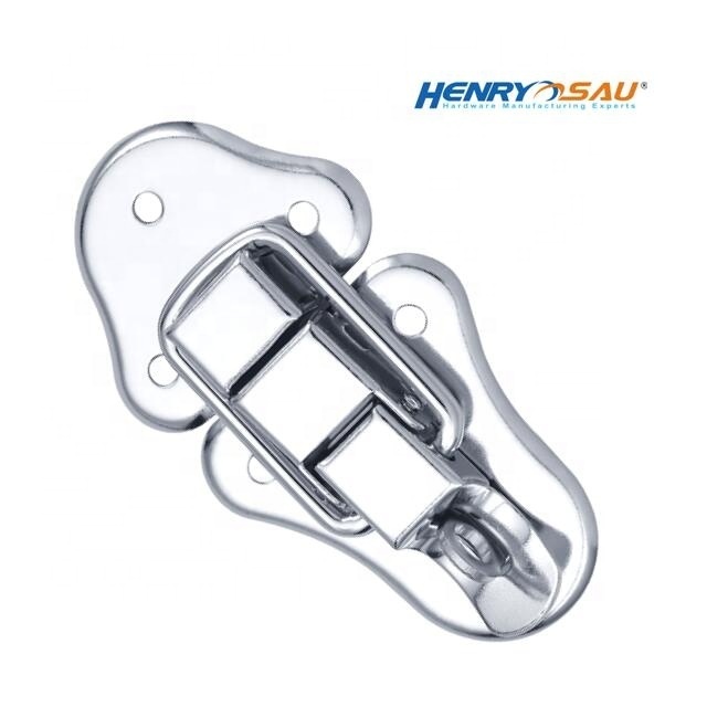 High quality padlocks metal twist draw hasp handle cabinet lock toggle latch catch  rotary draw latches toggle clamps with hook