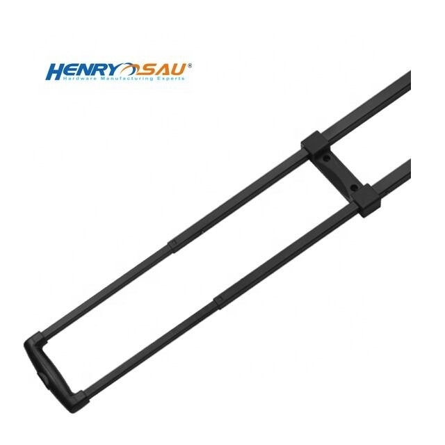 New style 2/3 section aluminum luggage spare parts telescopic trolley handle for suitcase  luggage trolley accessories