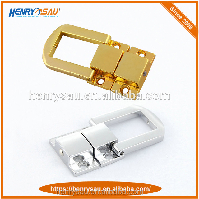 new arrival small box glold plated clasp lock customized push lock for wooden case zinc alloy push lock for jewelry box