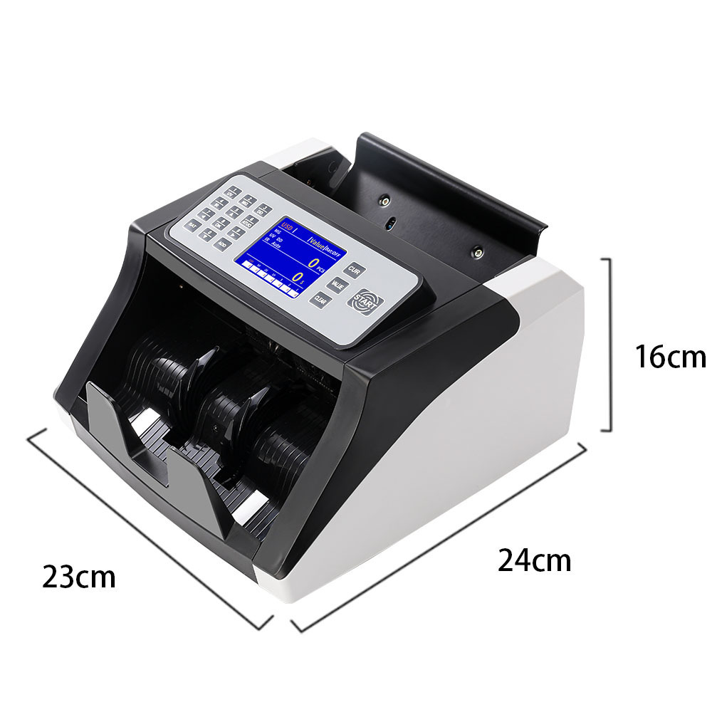 HL-P20 fake money machine bank note counter machine counterfeit money with UV MG IR piece counting bill detector detecting