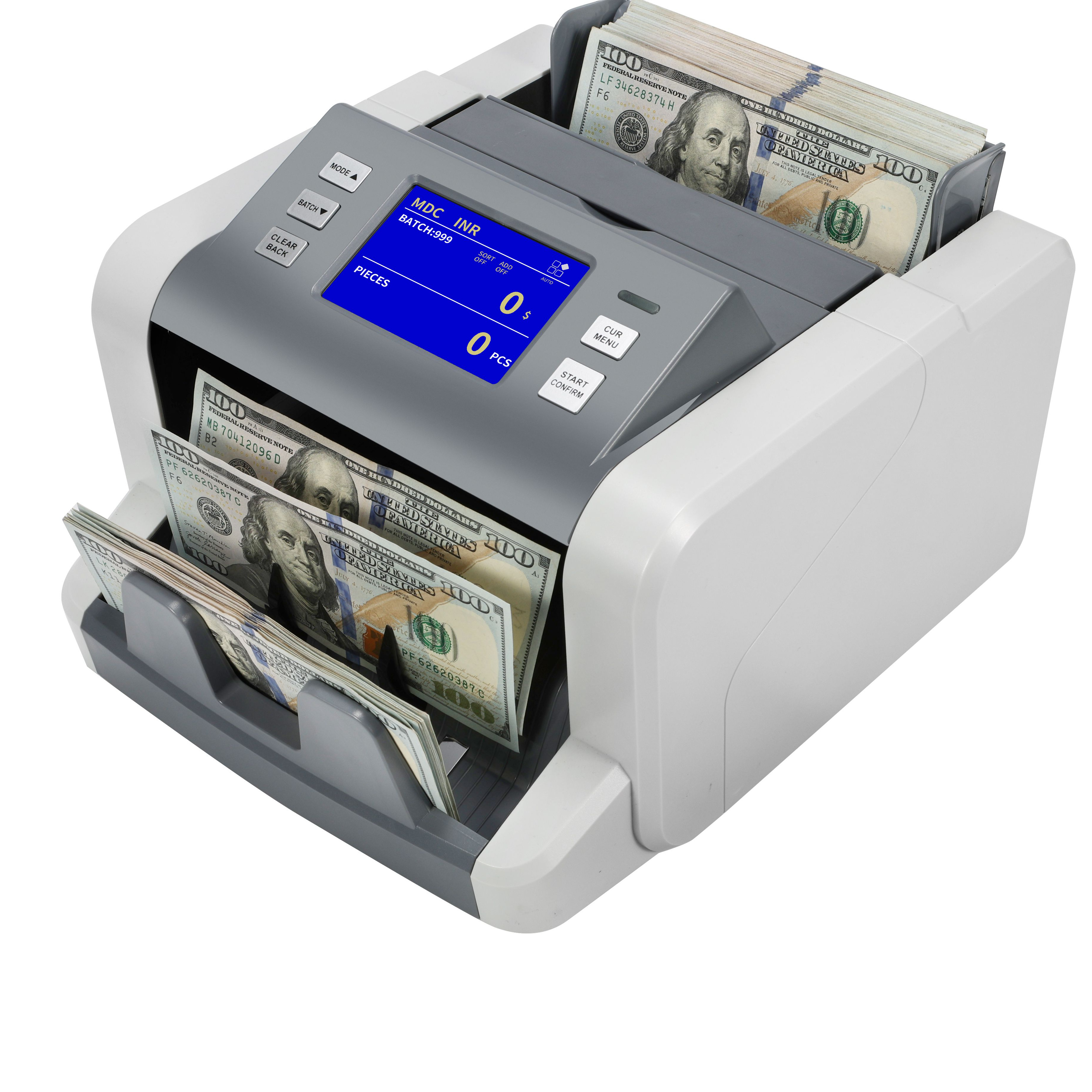 HL-P80 Money Counting Machine And Counterfeit Detection Bill Counter Money Counting Machine Money Counting Machine Fake Detector