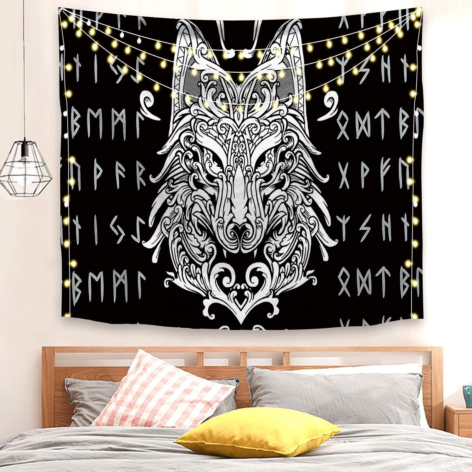 Customized Unique Darkness Series Live Broadcast Background Cloth Indoor Outdoor Dorm Classroom Office Decoration Tapestries