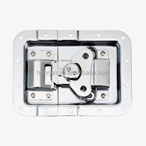 Sprung Butterfly Clasp recessed embedded Turn Latch Lock fastener buckle catch  Equipment Box Hardware Accessories