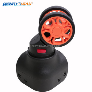 Wear-resistant mute removable hard box universal 2-wheels repair trolley suitcase accessories spinner luggage wheel for suitcase