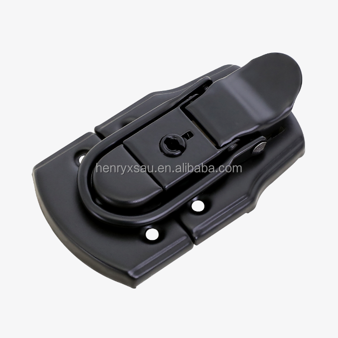 metal latch toggle black turn lock clasp for tool box flight suit case hand bag lock box cabinet briefcase accessories hardware