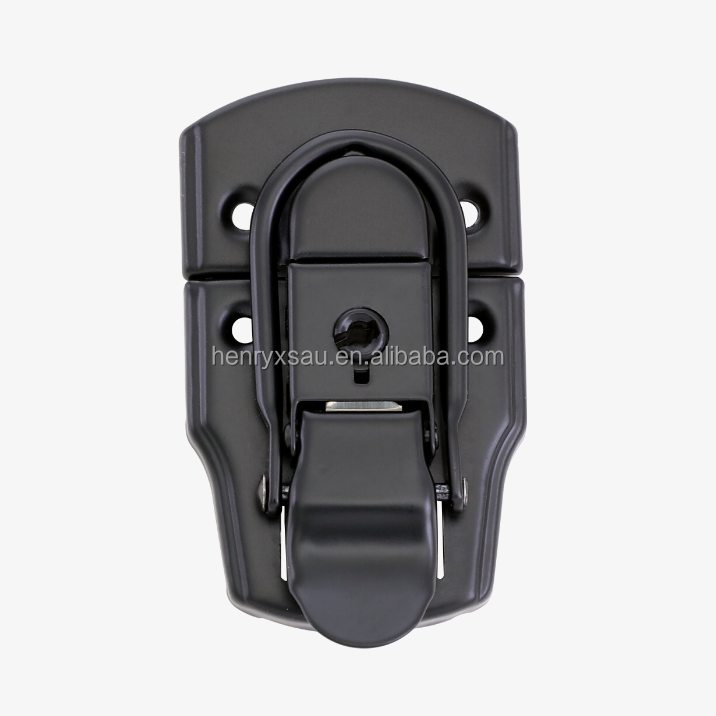 metal latch toggle black turn lock clasp for tool box flight suit case hand bag lock box cabinet briefcase accessories hardware