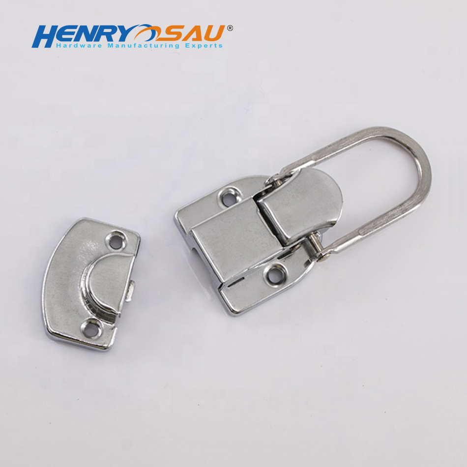 Wholesale Box Metal Accessories Trunk Draw Bolt Latch Toggle Latch Box Clasp Lock For High Quality Toolbox Aluminum Boxes