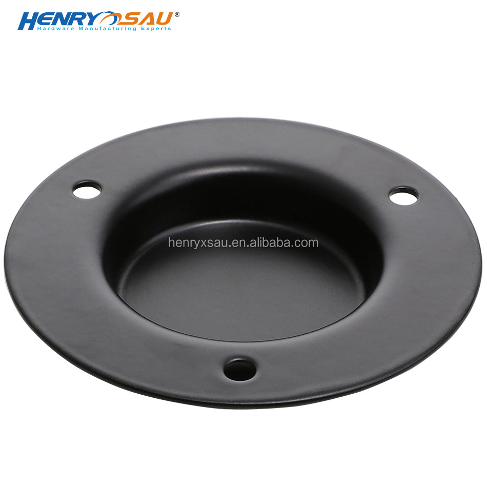 heavy duty steel recessed speaker mounting top hat loudspeaker cabinet parts accessory mount chassis for Pro Audio sound box