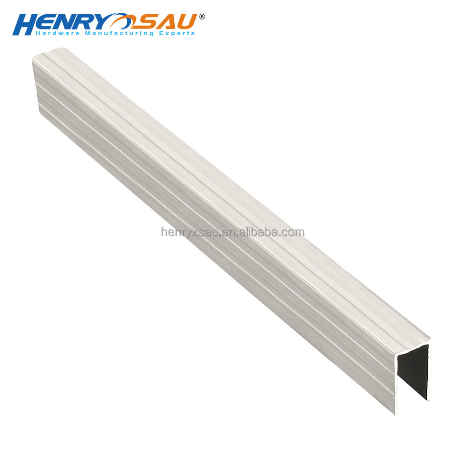 Best selling trim U channel extrusion aluminum framing edge aluminum profile with 8.8mm groove for flight case plywood panels