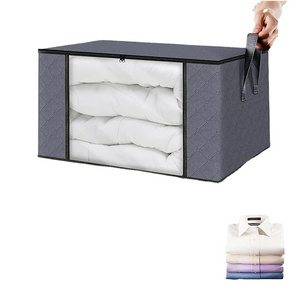 Cheap Price Directly Waterproof Dust-proof Large Capacity Thickened Hanging Clothing Bins Organizer Clothes Storage Container