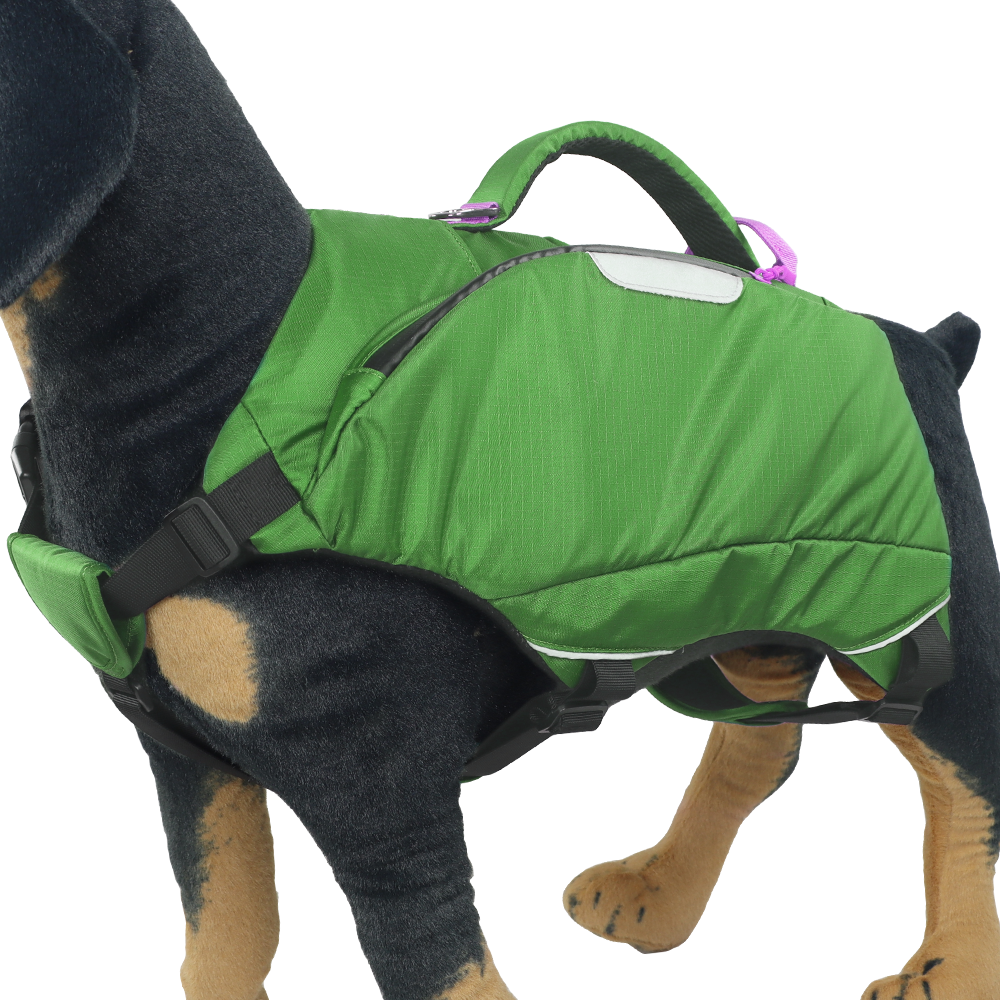 Dog Saddlebags Hiking Gear Equipment Backpack Dog Saddle Bag for Dogs to Wear Harness Saddlebag Safety Side Pockets for Hiking