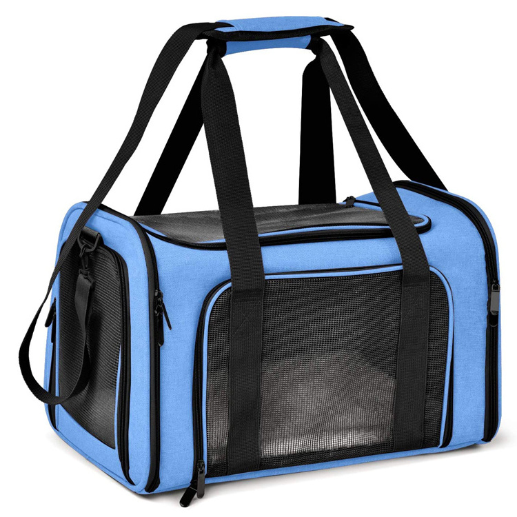 Custom Portable Breathable Pet Carrier Backpack, Durable & Waterproof Airline Approved Small Dog Cat Carrier