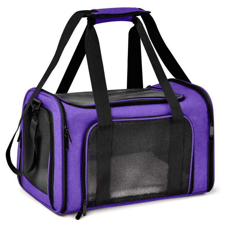 Custom Portable Breathable Pet Carrier Backpack, Durable & Waterproof Airline Approved Small Dog Cat Carrier