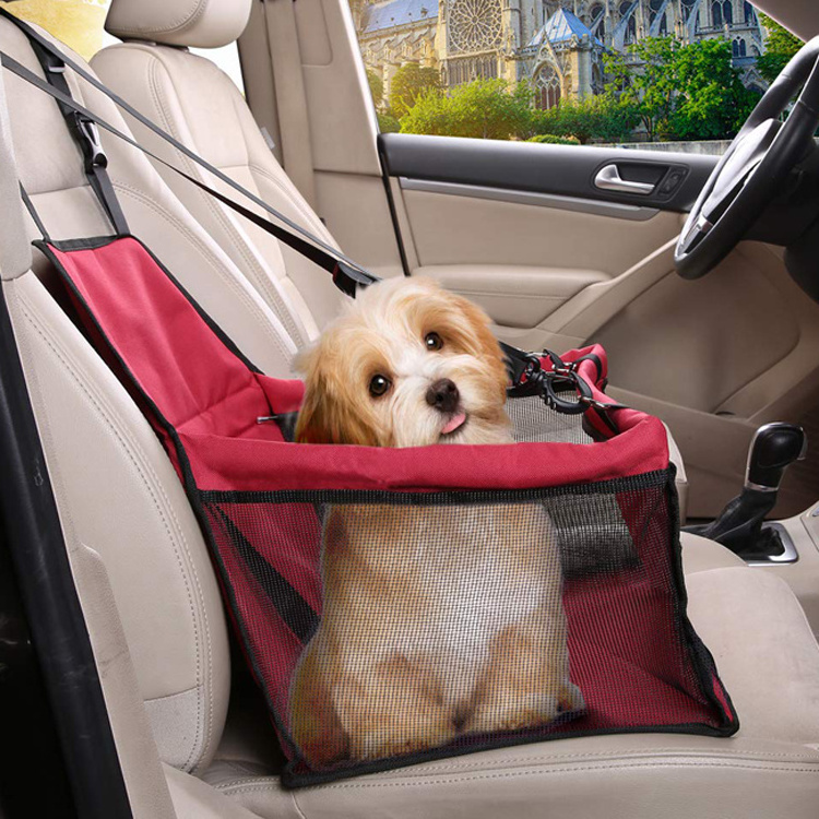 Breathable Washable Outdoor Travel Portable Foldable Carrier Pet Dog Car Booster Seat for Car