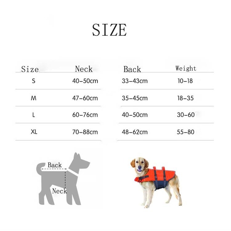 Dog Life Jacket Lightweight Adjustable Dog Safety Fin Life Jacket Vest for Pet Summer Swimming Dog Life Jacket