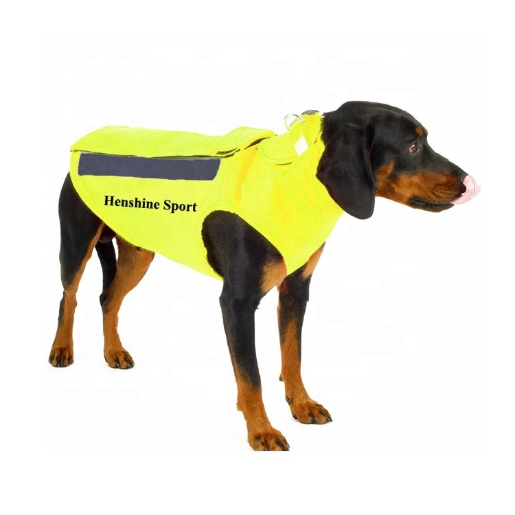 High Quality Weight Customizable Anti-Stab Hunting Dog Vest With Gps Pocket Reflective Dog Clothes For Hunting