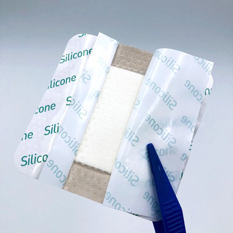 HENSO Disposable Medical Wound Foam Dressing Pad