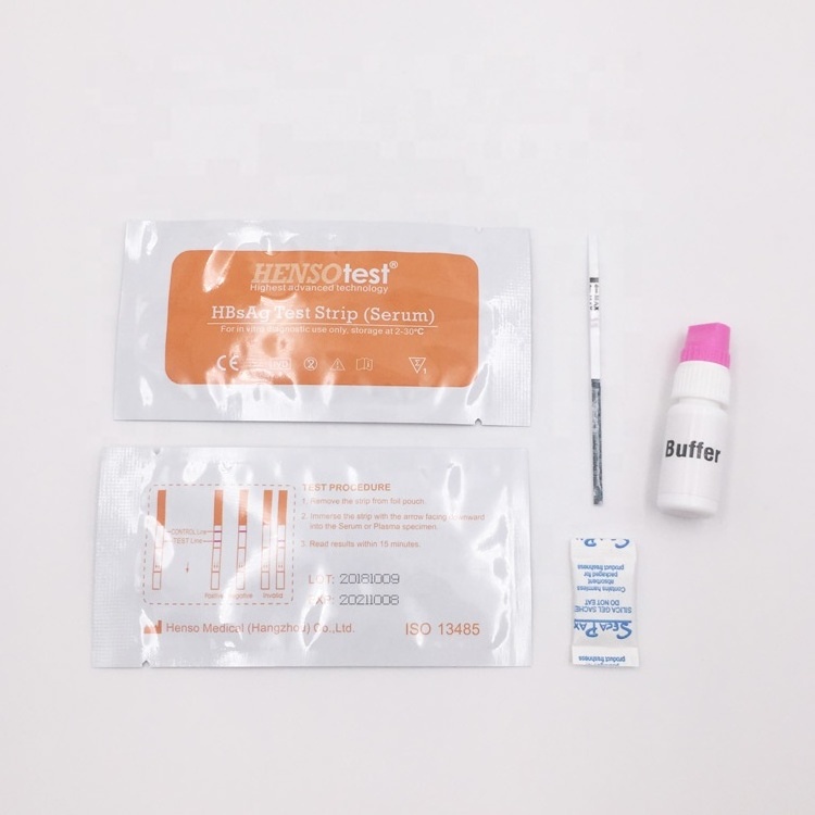 Rapid HBsAg Test Strip For Whole Blood