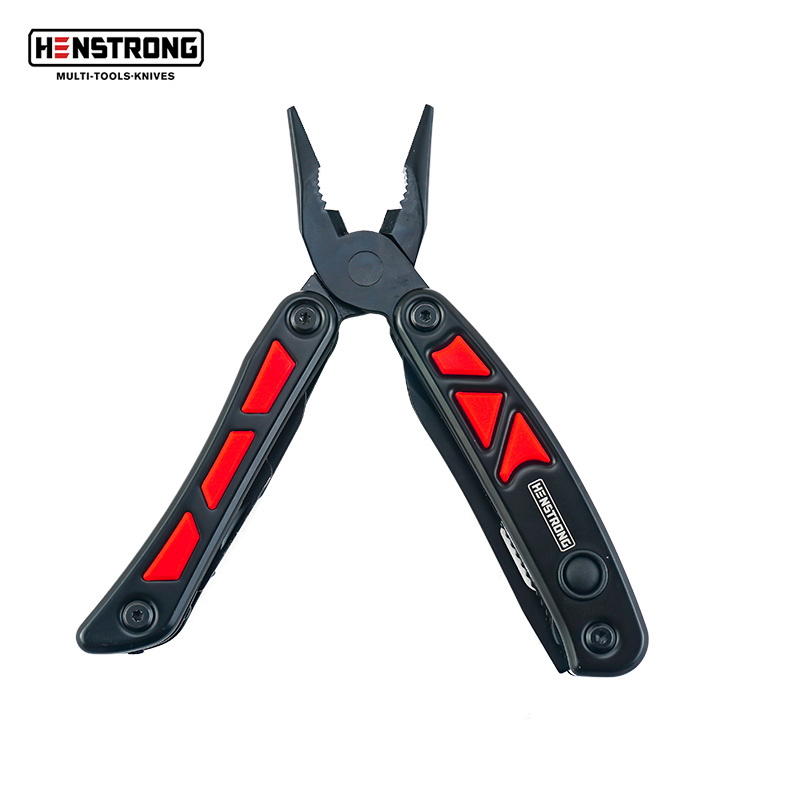 Wholesale Multi-Functional Stainless Steel Plier with LED Light Combination Pliers Wire Stripper OEM Customizable Box Packed