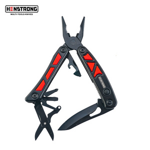 Wholesale Multi-Functional Stainless Steel Plier with LED Light Combination Pliers Wire Stripper OEM Customizable Box Packed