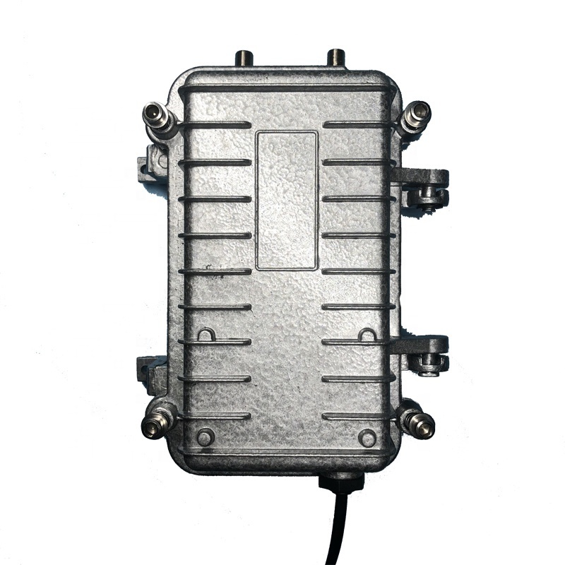 High Output Level CATV HFC Outdoor FTTB Optical Receiver Node 2 output CATV optical receiver Utra low AGC OR300 hensure