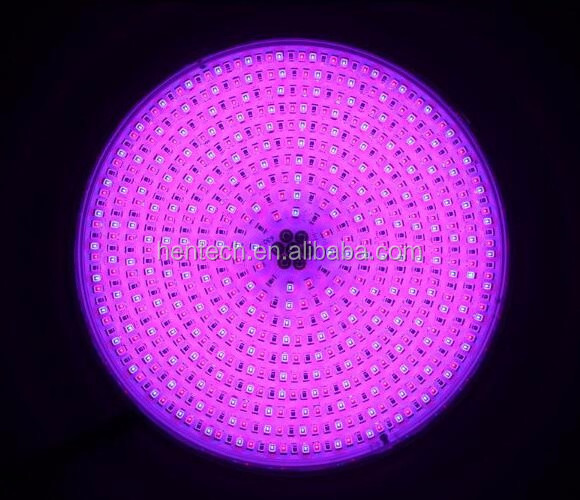 Hentech Resin Filled LED Swimming Pool Light Replacement Bulb HTPAR56B-P-T LED Light PC Low 12V 90 IP68 80 3 Years DC/AC 12V 900