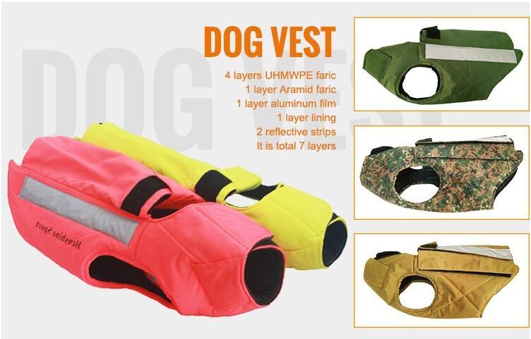 Hunting Dog Weighted Protective Reflective Vest, Service Dog Training Vest Safety Harness Vests Dogs for Hunting