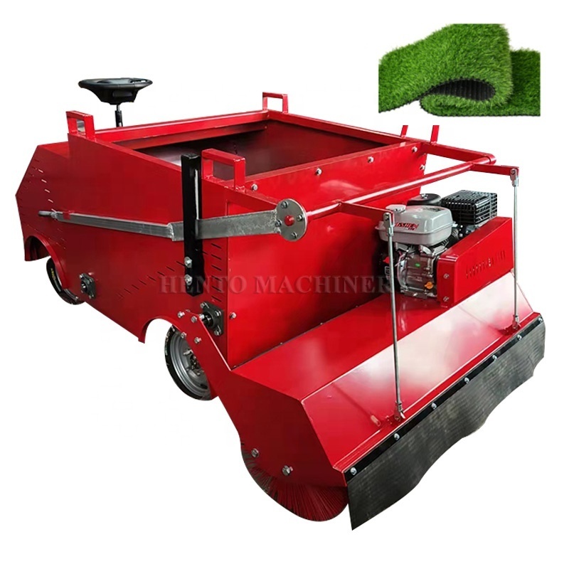 Easy Operation Power Brush For Artificial Grass / Artificial Turf Soccer Sweeper / Artificial Grass Cleaning Machine