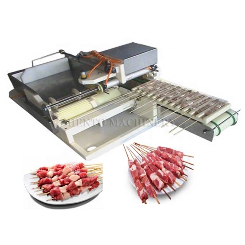 China Professional Supplier Meat Slicer Skewer Machine