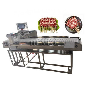 Stainless Steel 304 Beef Skewer Making Machine  / Kebab Skewer Machine / Skewers Kebab Maker