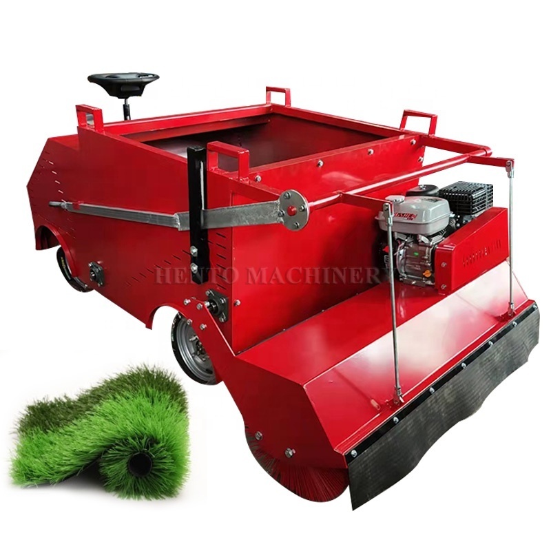 Artificial Grass Power Brush Machine / Electric Artificial Turf Brush Cleaner / Synthetic Grass Brushing Machine