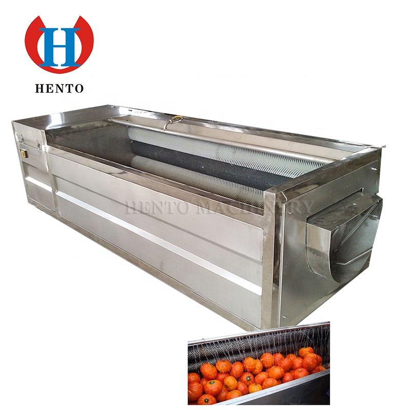 Multi-functional Radish Carrot Pumpkin Potato Sweet Potato Washing Peeling Machine / Brush Washing Peeling Machine