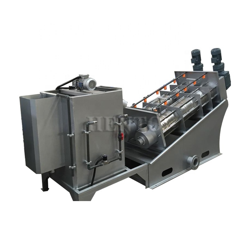 Stable Performance Waste Water Sludge Dewatering Press / Sludge Dewatering Environmental / Sludge Dehydrator