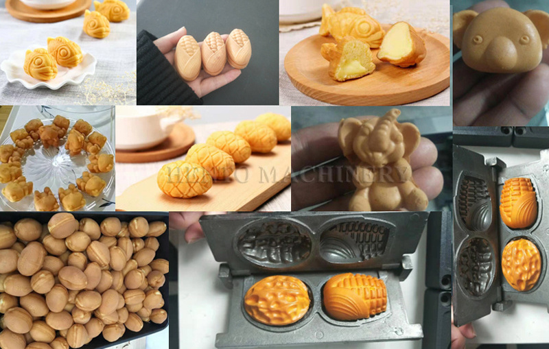 Automatic Cake Custard Machine / Automatic Deli Manjoo Making Machine / Waffle Making Taiyaki Machine Electric