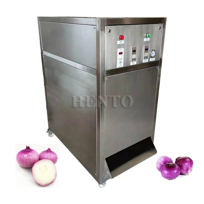 Long Service Life Onion Washing And Drying Machine / Peeler Machine Onions / Onion Rings Slicer