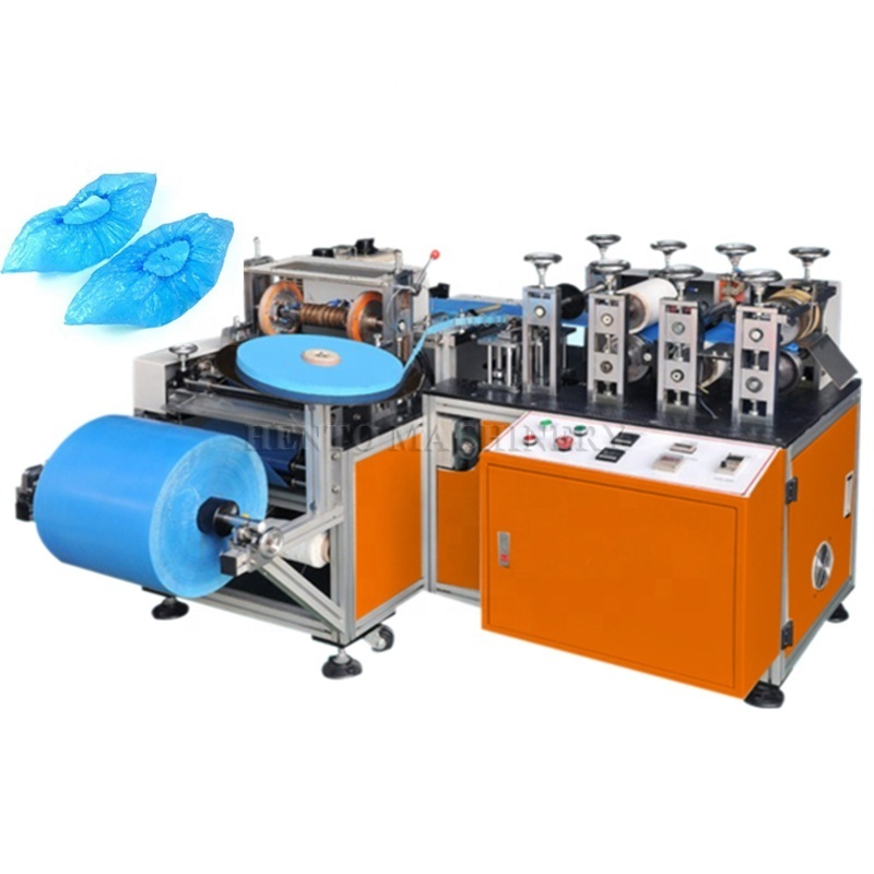 High Efficiency Automatic Shoe Cover Maker / Shoe Cover Making Machine / Disposable Shoe Covers Making Machine