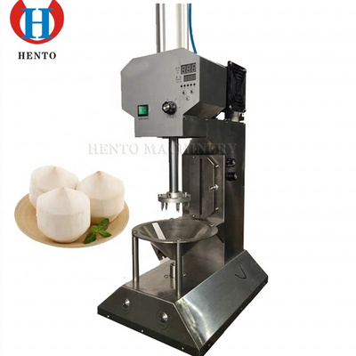 Automatic Green Coconut Peeling Machine / Young Green Coconut Skin Scraper Machine / Tender Coconut Trimming Peeling Machine