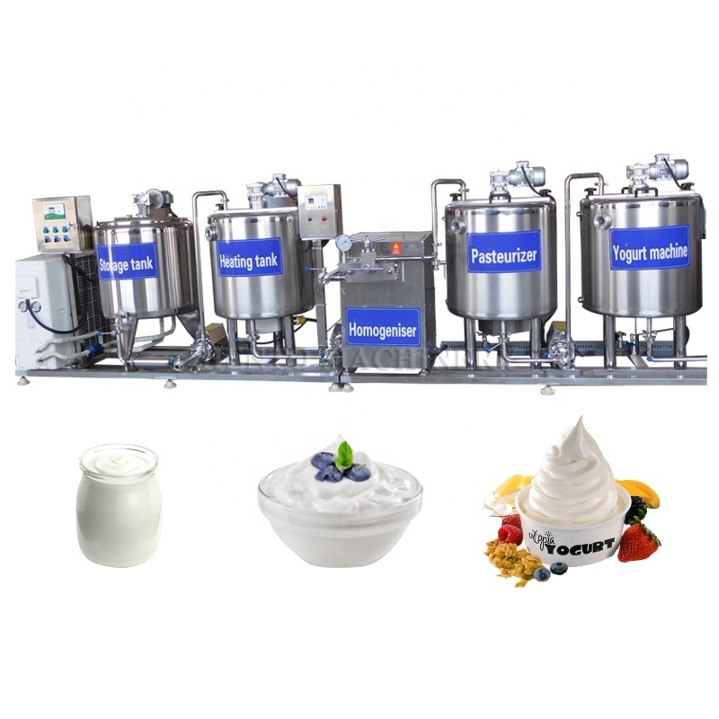 Factory Yogurt Drinking Filling Sealing Machine / Milk Making Machine Yogurt Production Line / Commercial Yogurt Maker Machine